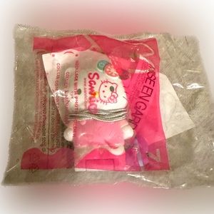 VTG 2002 HELLO KITTY NECKLACE MCDONALDS HAPPY MEAL TOY LOCKET COLLECTIBLE SANRIO